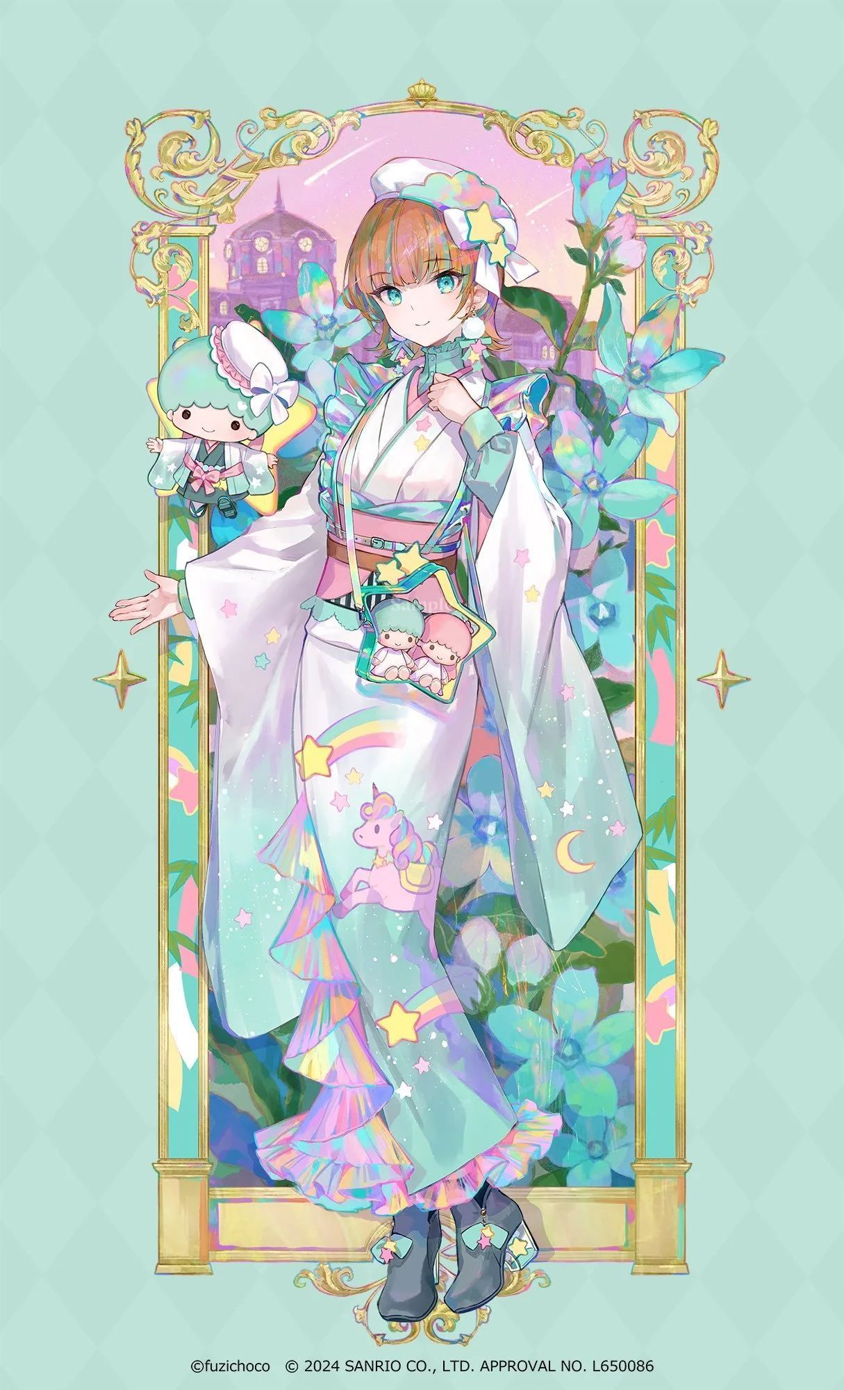 #动漫[超话]##漫视界企划# 精致的三丽鸥少女立绘和头像#三丽鸥# ​​​