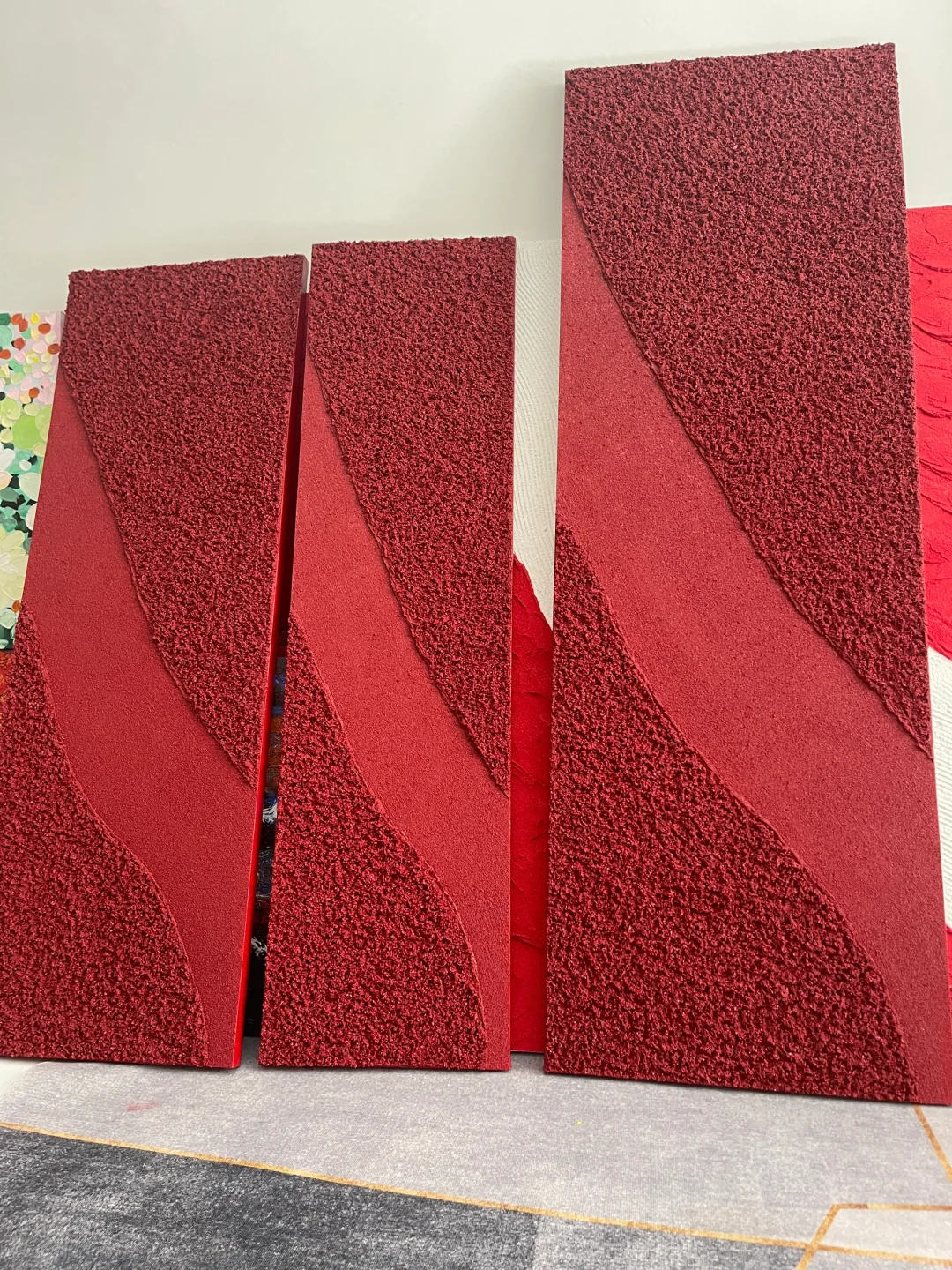 原创《红红火火》装饰画、其他家都是盗版