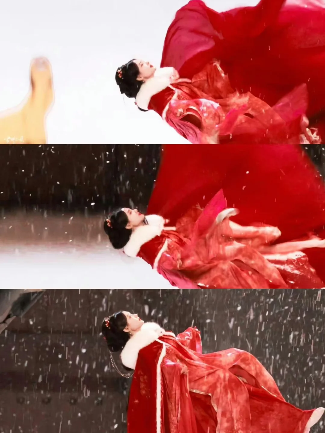 🔥来了来了‼️雪地红衣真的太绝了啊❗️