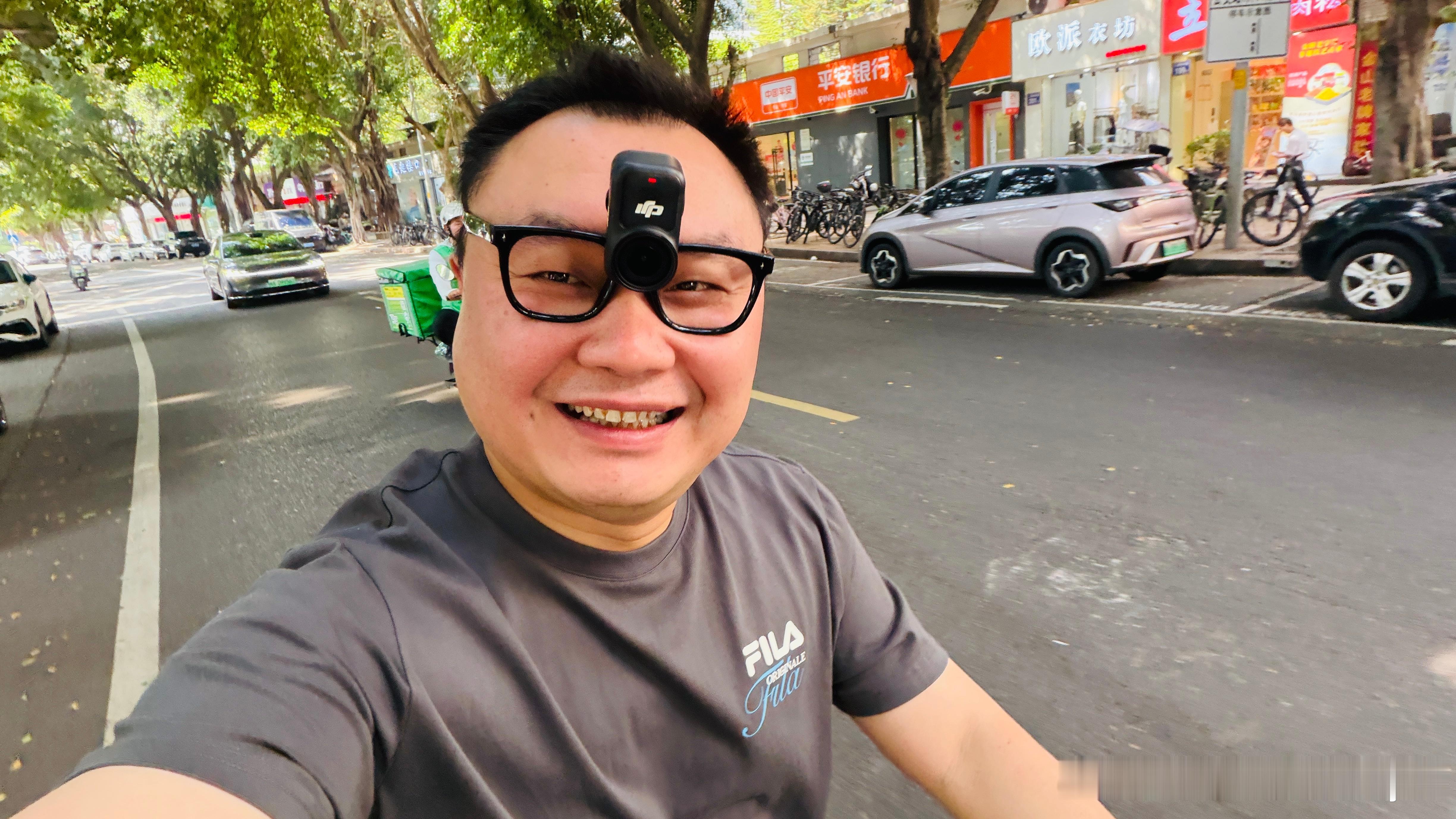 生活不易 大饼卖艺 福州·尤溪洲大桥