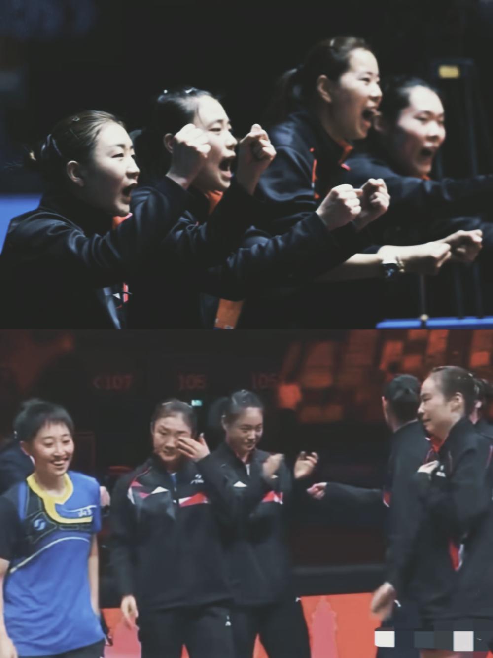 陈梦夺得女团冠军后，
有个细节不得不说，
范思琪比完赛，陈梦立马就走过去给了她一