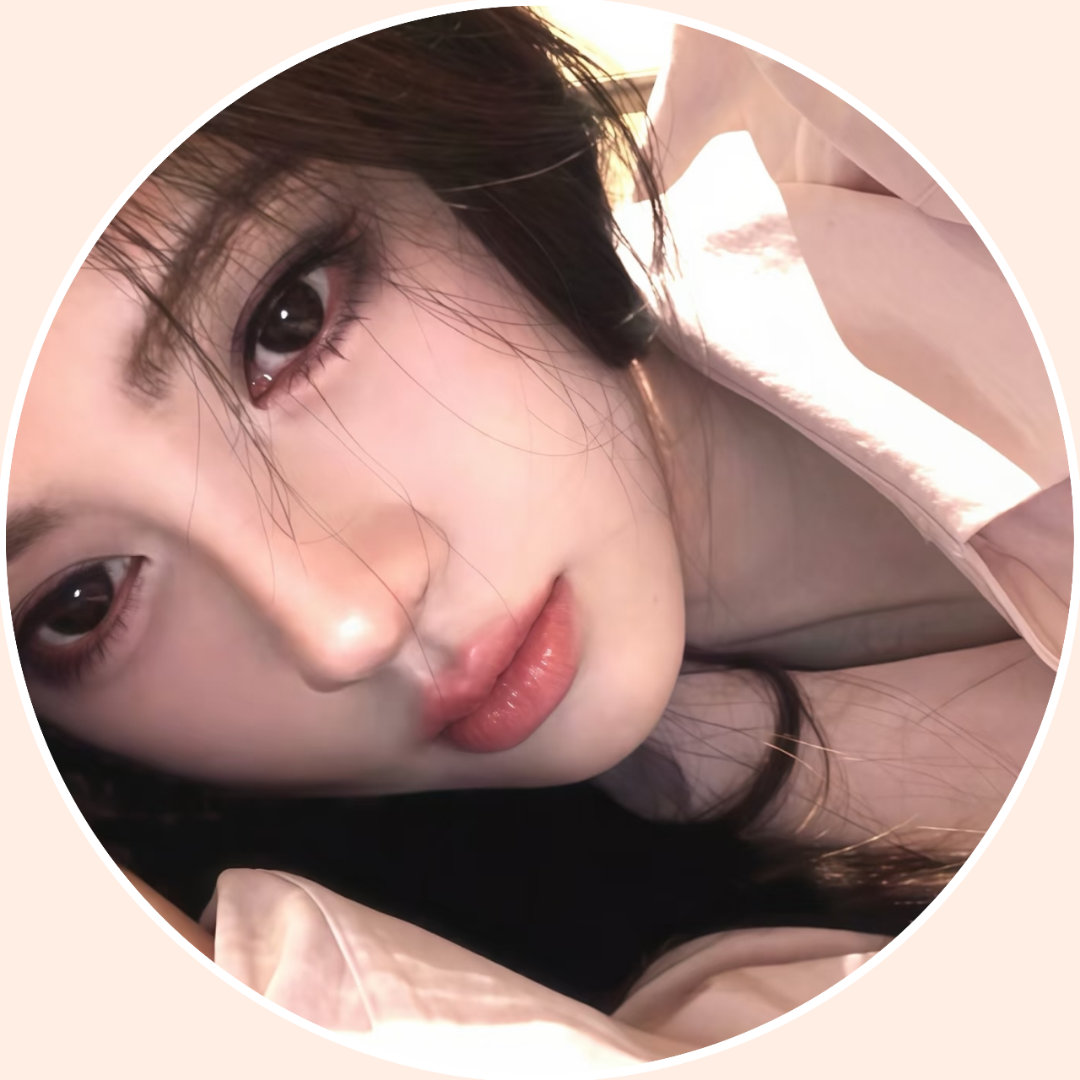 鞠婧祎[超话] 粉色鞠婧祎圆框头像 ​  ​​​