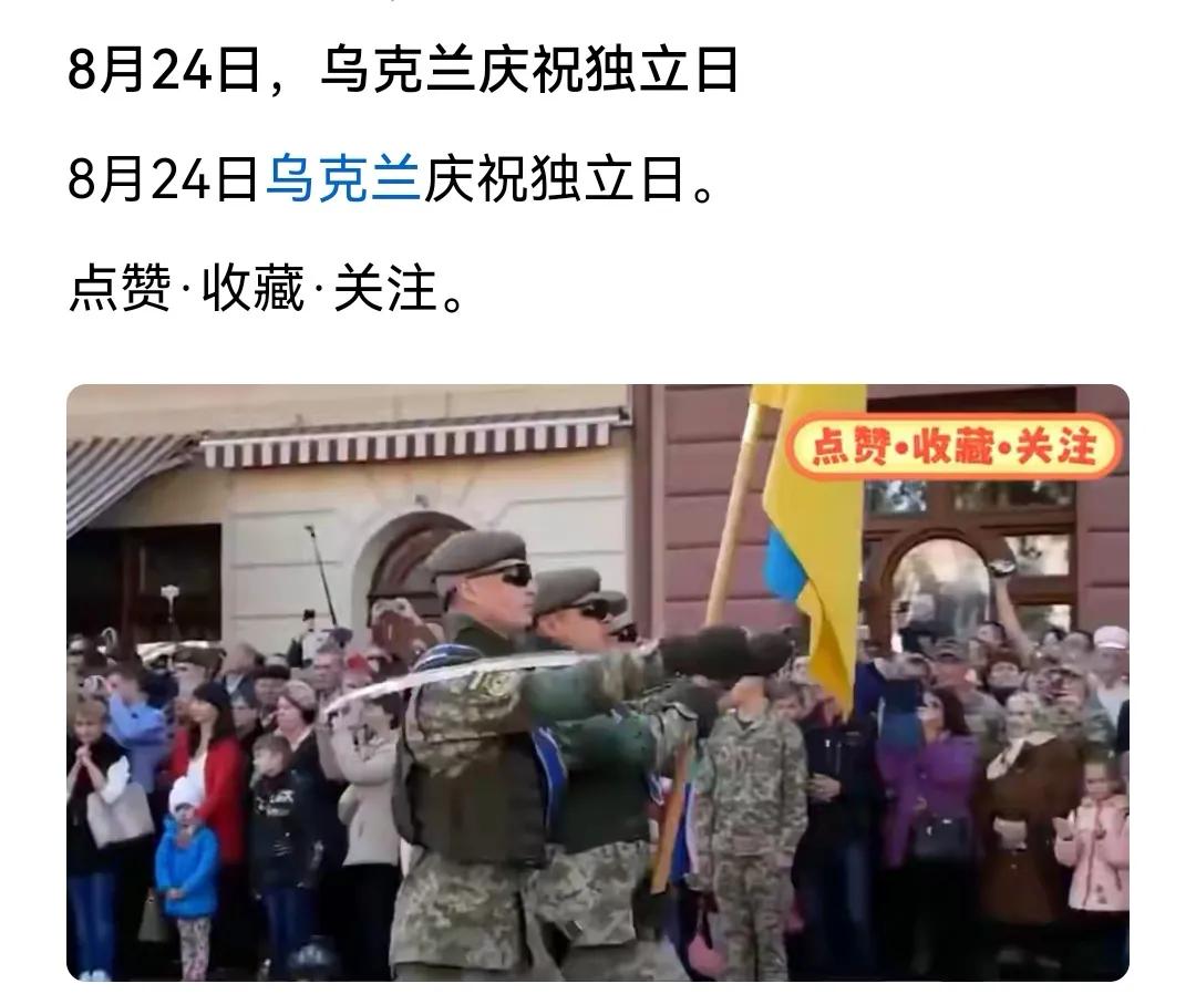 乌克兰独立日！