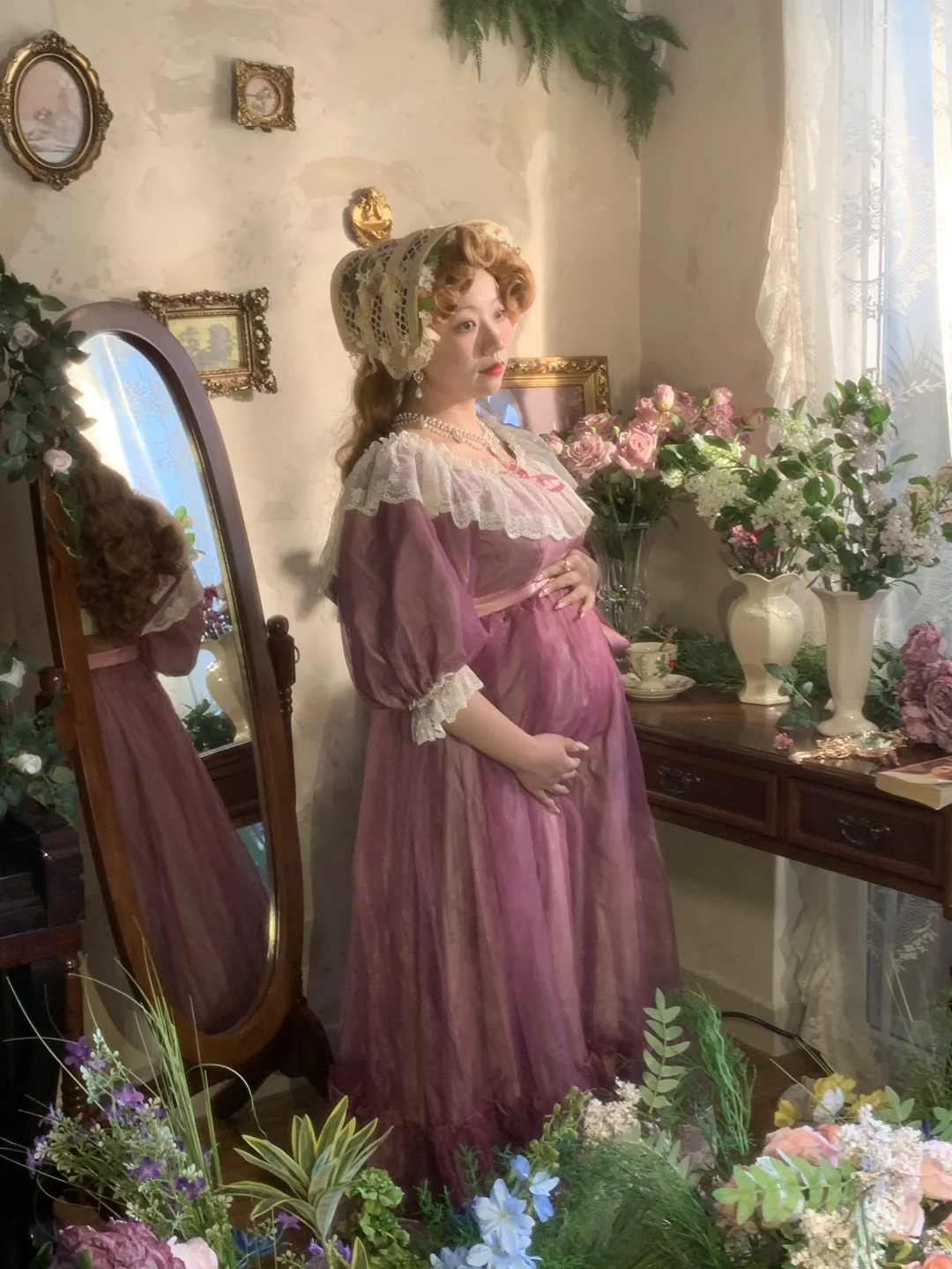 好喜欢我拍的油画感孕妇照💐东莞写真