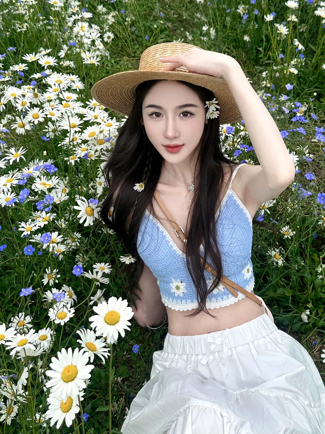 赛里木的花海⛰️
