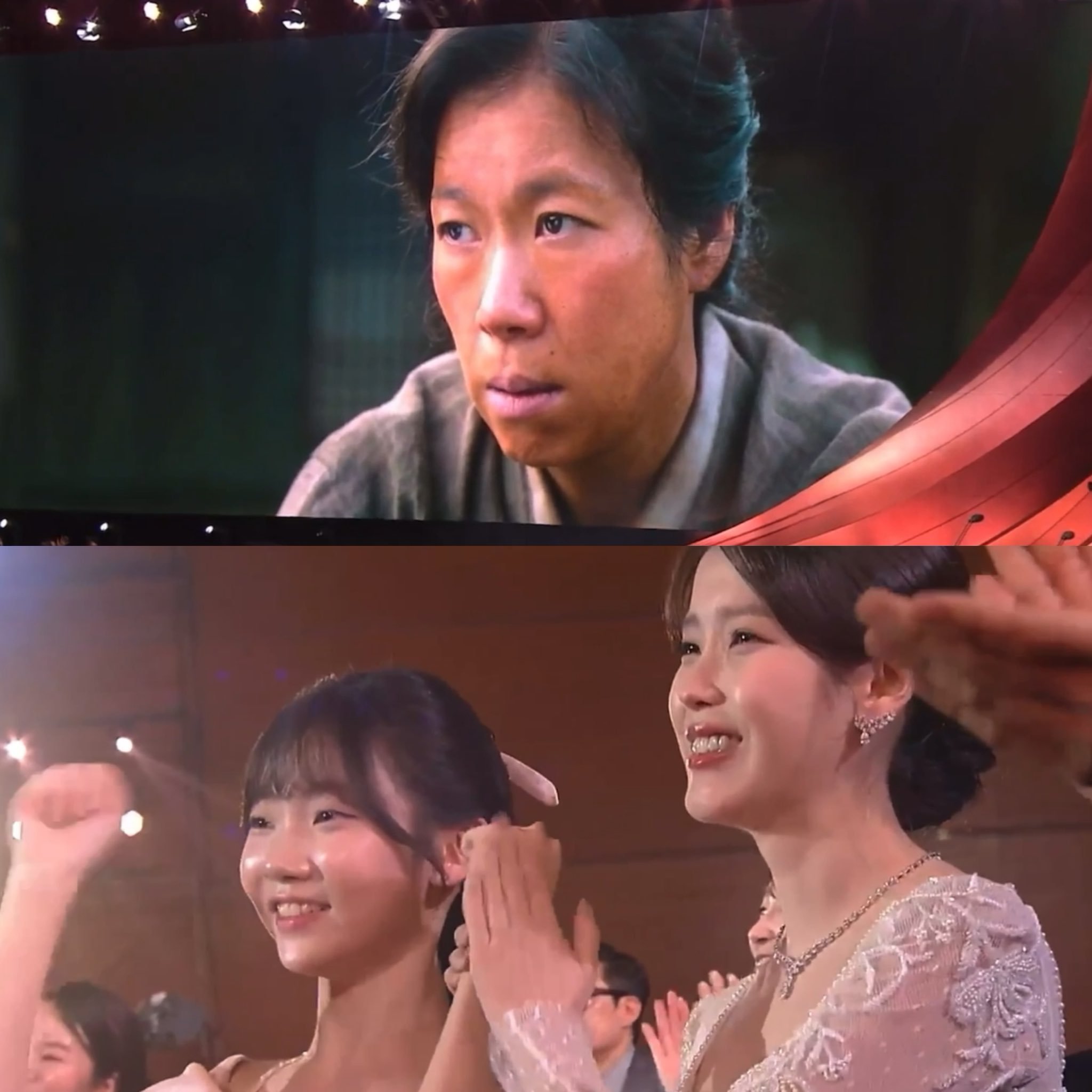 第六十一届百想艺术大赏 最佳女配角获奖者廉惠兰获奖感言，说得太好了～非常感谢。这