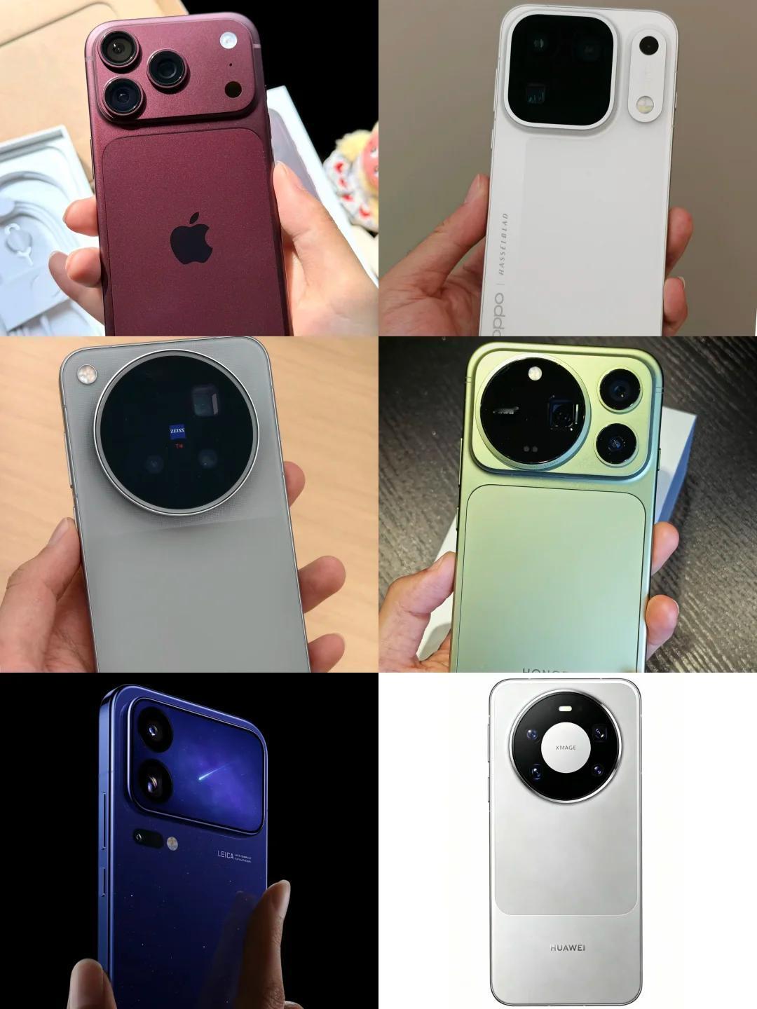 不看品牌，你们觉得哪一个 ProMax 好看？

除了华为 Mate90ProM