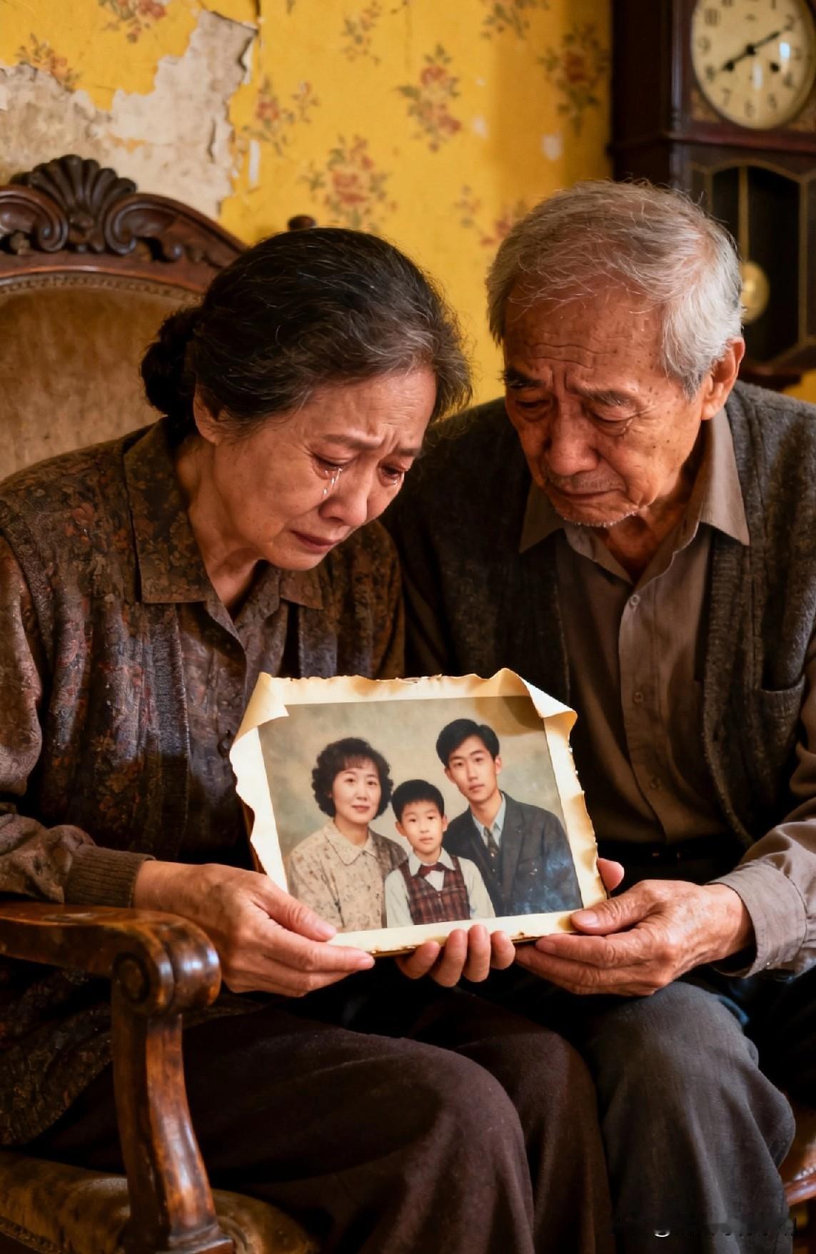 人老了就这么不招人稀罕？
我们那的老人，
老了都会去和儿子一家住一起。
一个村子