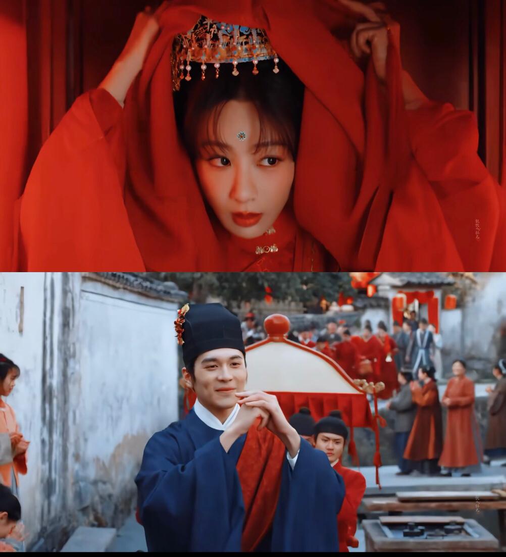 杨紫这掀开红盖头好美啊，
懵懂期待带着好奇，
却不想下一秒就是巨变她说从此以后就