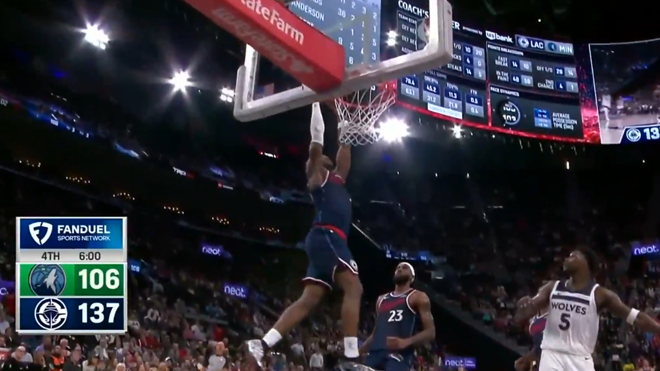 快船攻势凶猛，轻松拿下森林狼。伦纳德恐怖效率，20中15，三分9中6，罚球10个