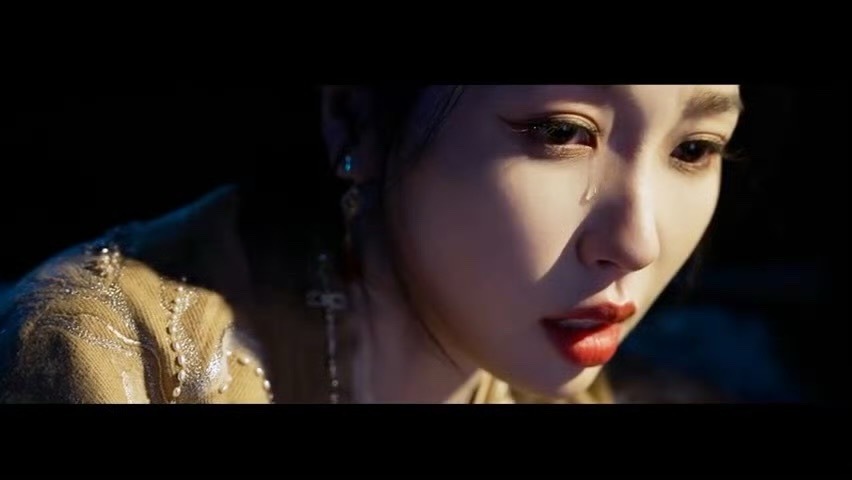 虞书欣这滴泪氛围感好足啊！｜虞书欣