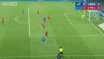 上海申花盖伊 拉唐撞墙配合，拉唐梅开二度！上海申花