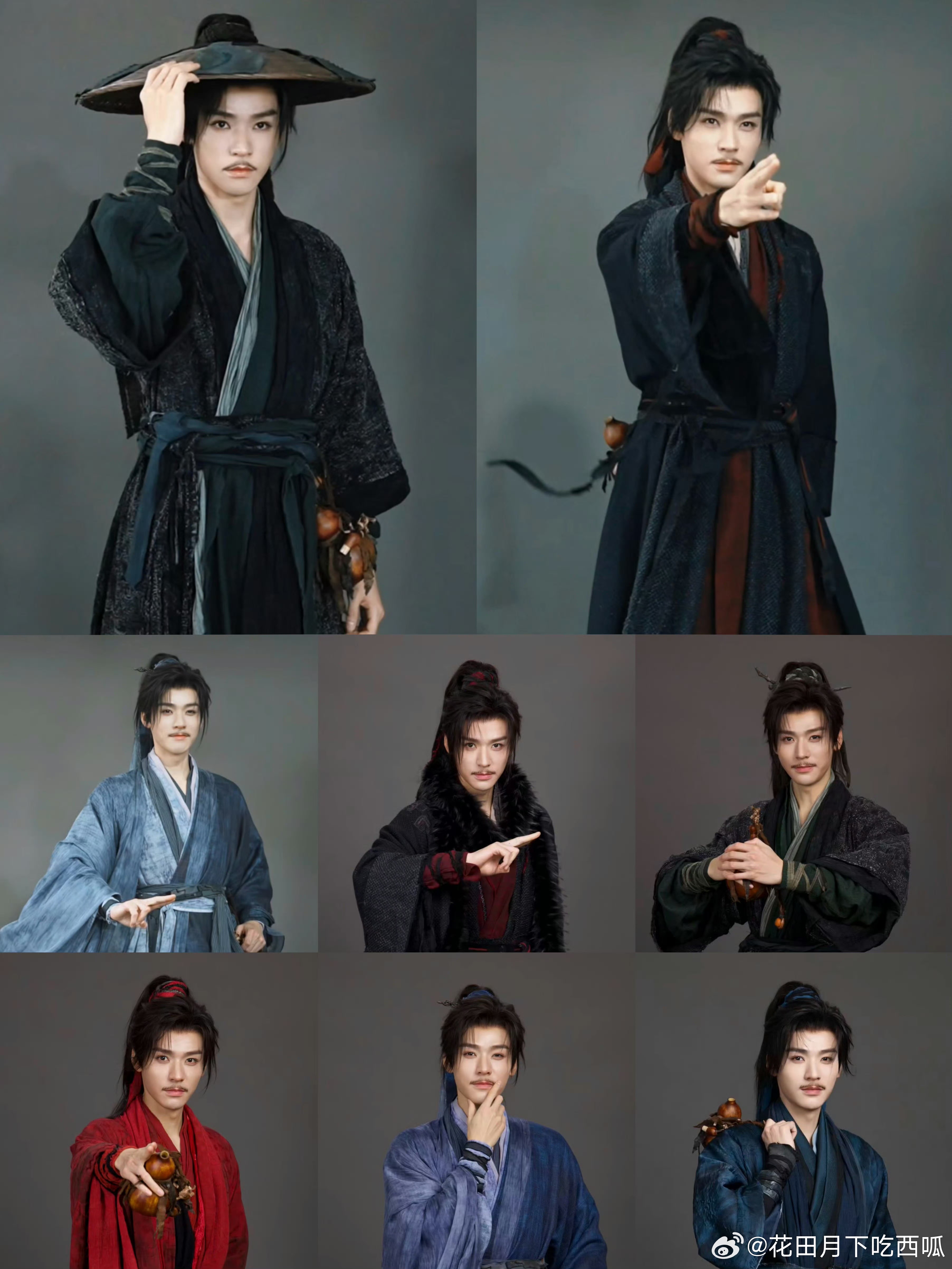 龚俊陆小凤造型 龚俊《凤舞九天》陆小凤定妆啦，完全古装版花美男饮尽一杯酒，诉尽江