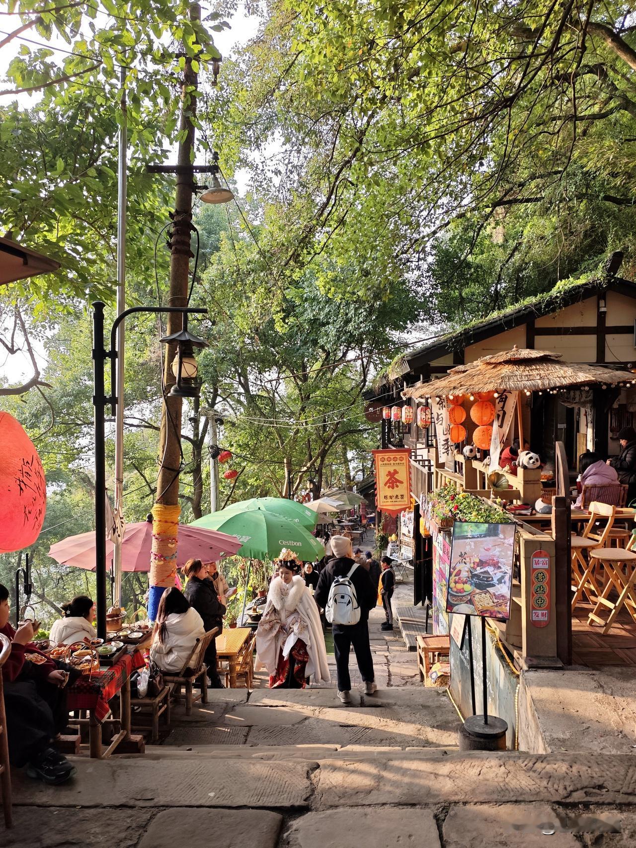 周末爬山，重庆南山。
轨道上新街站起，清水溪步道上山，走清凉峡到南天门，再经涂山