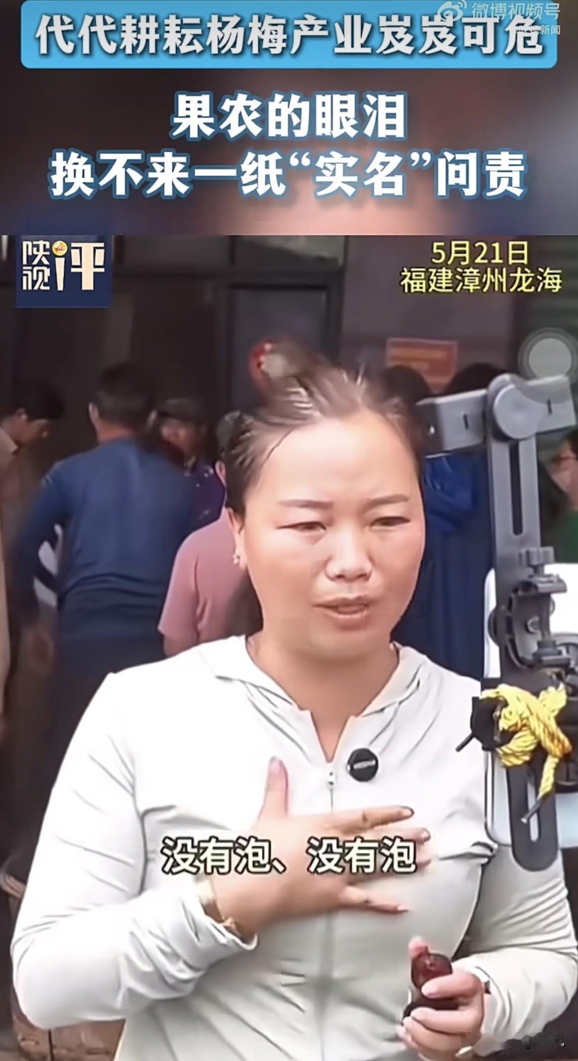 漳州龙海那边的杨梅，我最近是真不敢买了。

不是不想吃。是刷到那个视频之后，心里