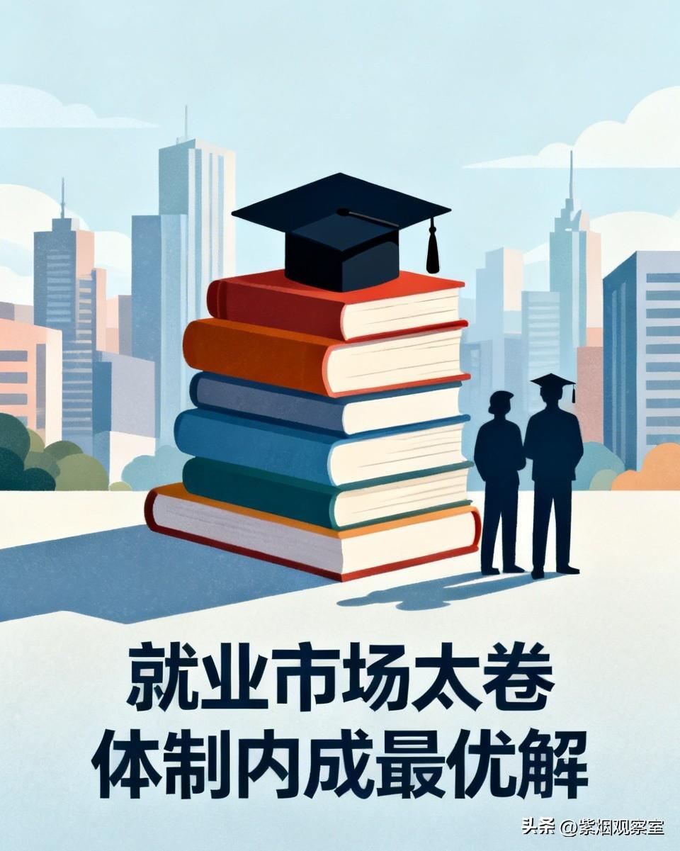 为啥现在中小学、事业单位，硕士博士一抓一大把？答案太实在！
 
真不是我夸张，现