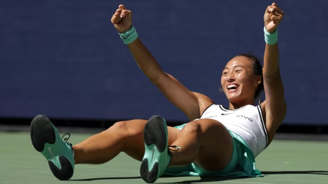 郑钦文莱巴金娜美网数据对比我的0比5时刻无论结果如何，郑钦文的大心脏就足够让人敬