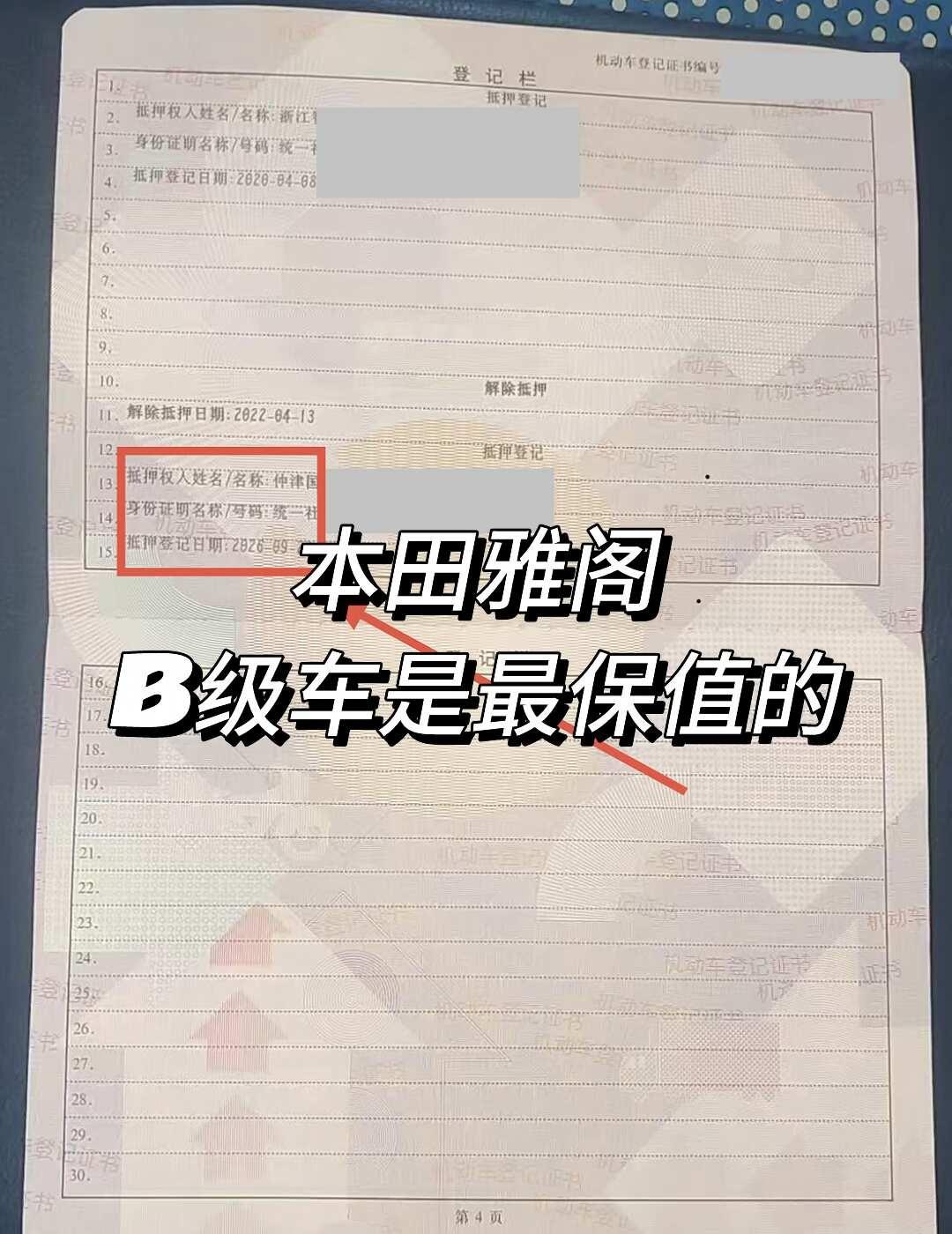 B级车本田雅阁应该算是最保值的汽车
广汽雅阁车主，太赞了 | 车主很年轻，其一也