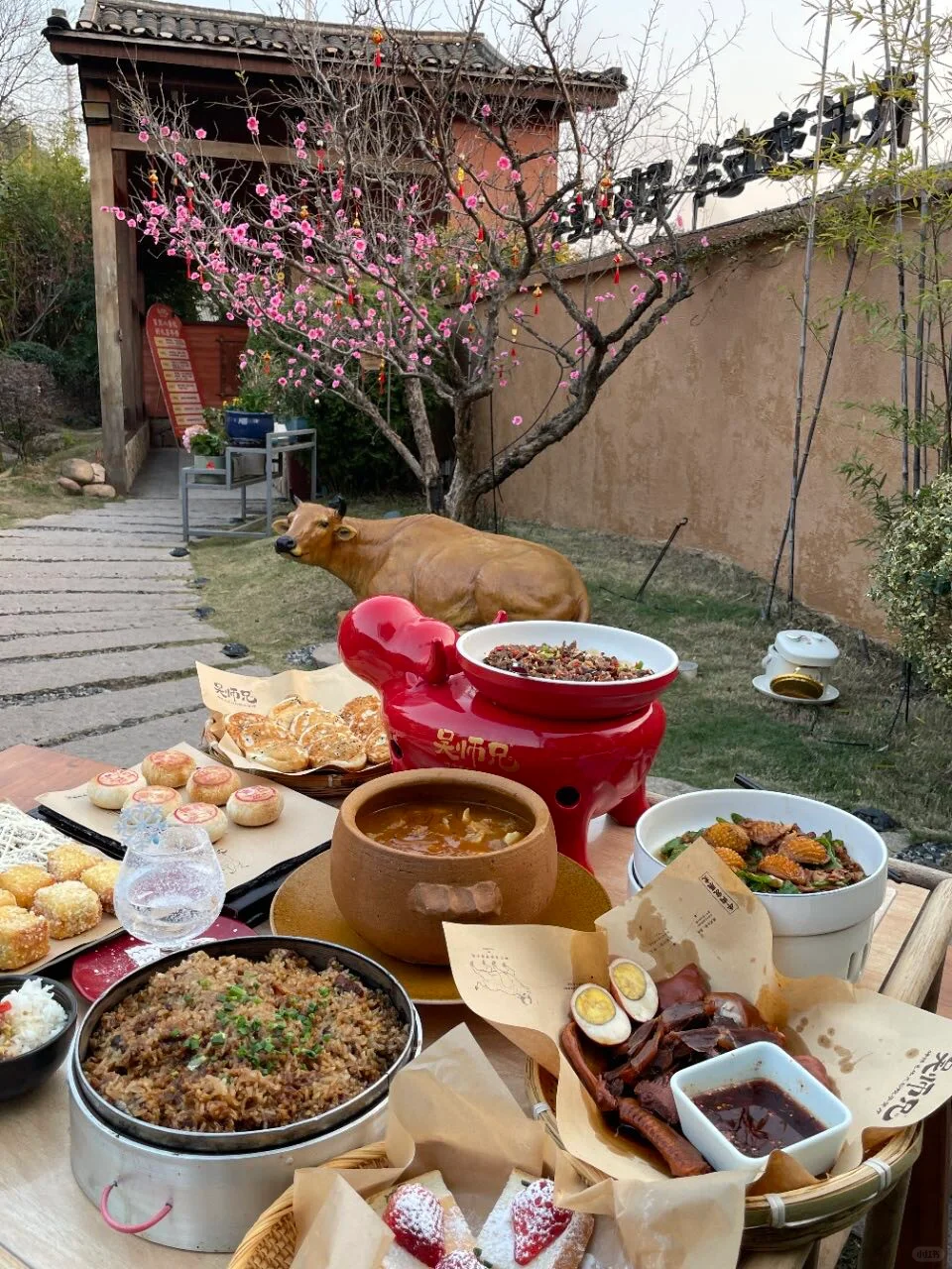 这家庭院餐厅在长沙那必须是天花板级别的存