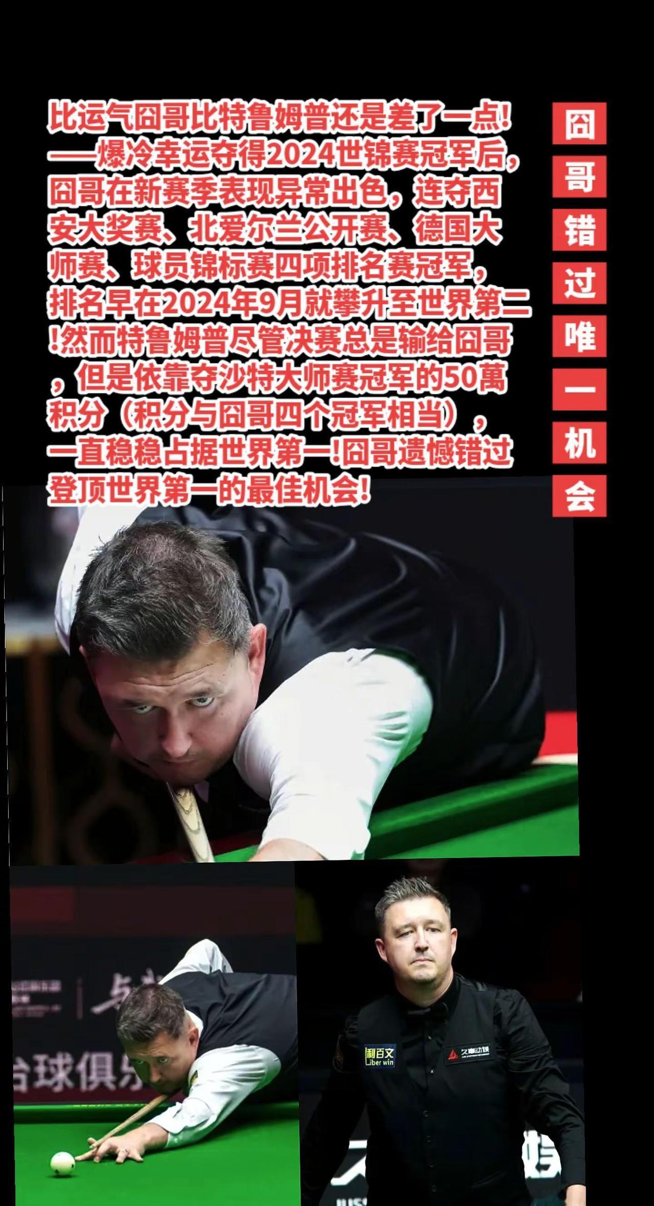 囧哥运气还是没有王牌君好，与世界第一无缘。