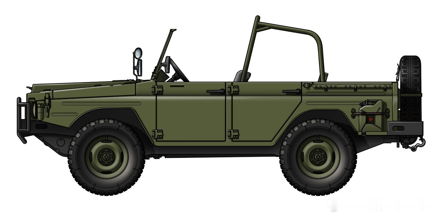 [架空-兰芳世界线]WIP兰芳利明汽车-蒙特A系列越野车兰芳利明汽车与德国大众在