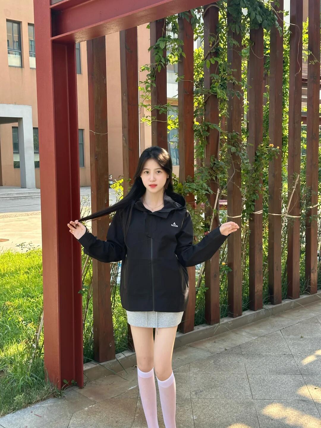 网络美少女穿搭分享