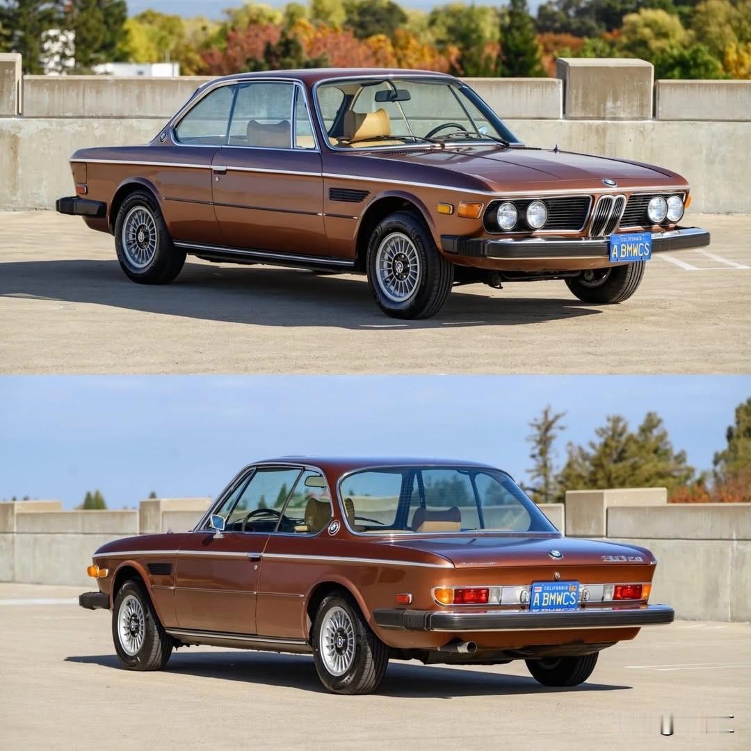 1974 年的宝马 3.0 CS 出自传奇的 E9 系列，作为 70 年代宝马在