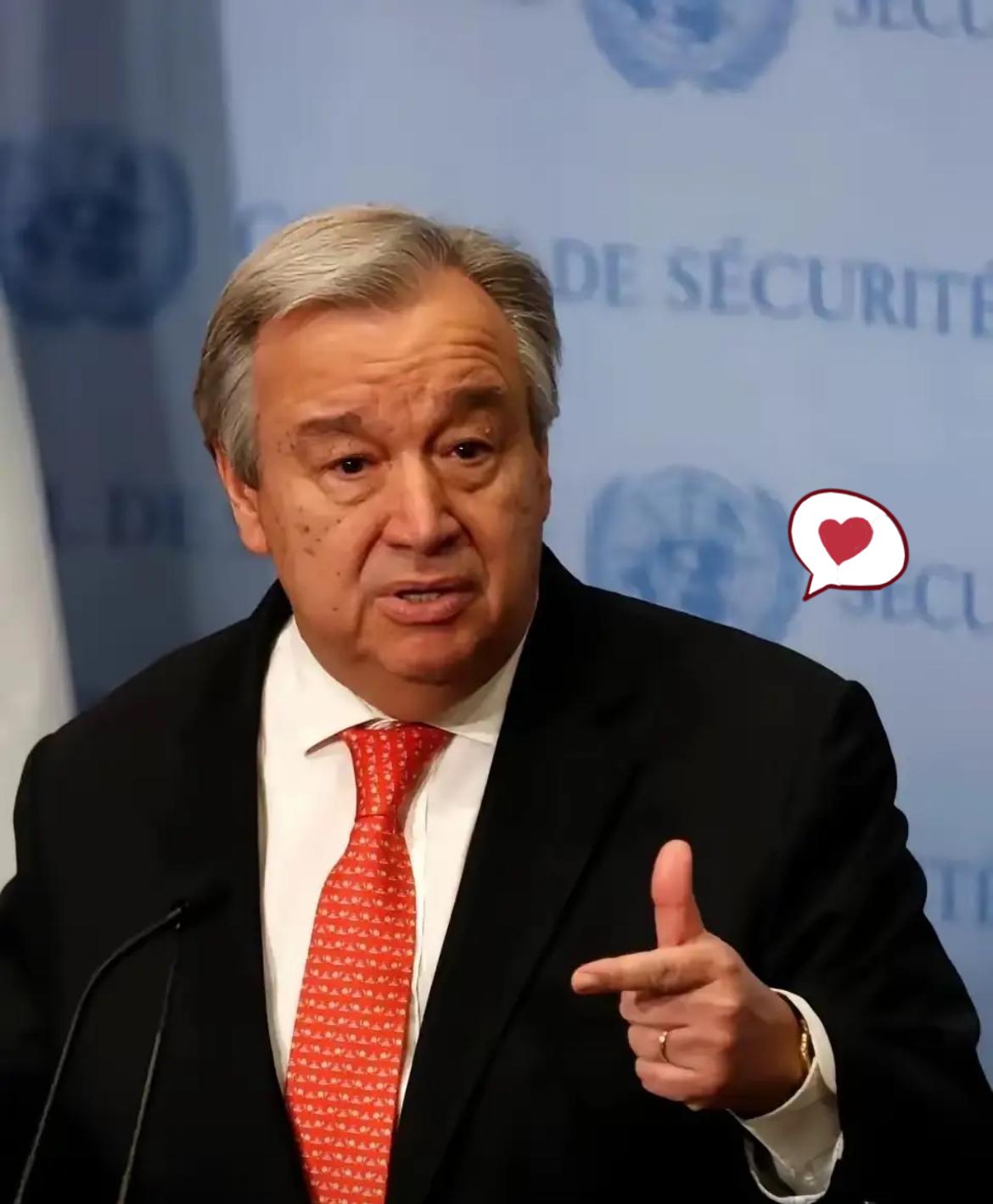 古特雷斯急得团团转，但联合国已起不到作用了，那就解散吧！

近日，联合国秘书长古