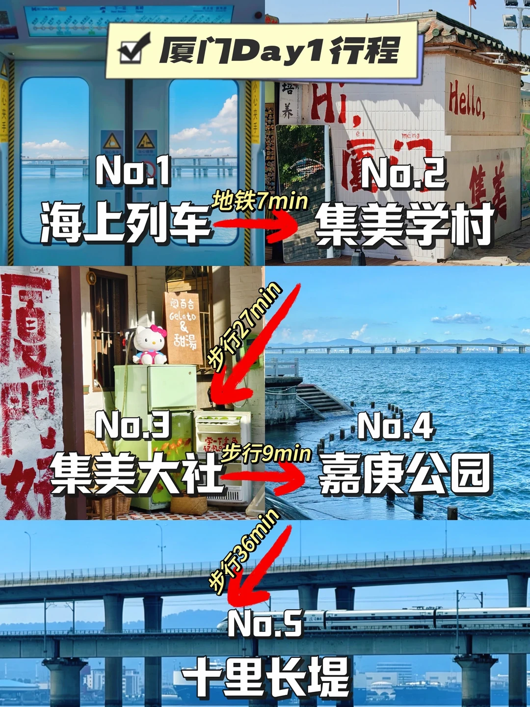 📍毕业旅游第一站｜厦门4日游保姆级地图攻略
