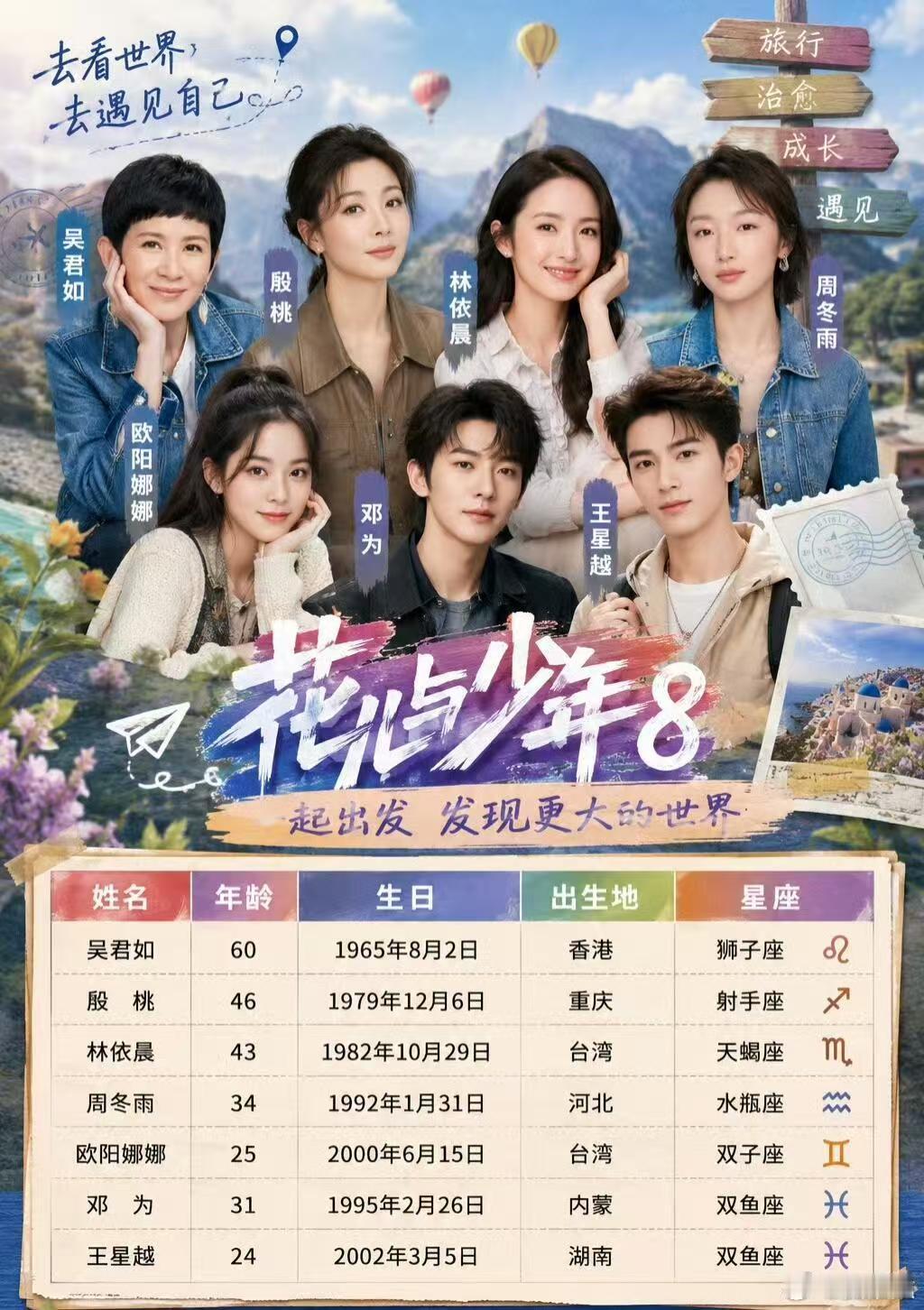 花儿与少年8播出时间花儿与少年8暂定0911开播花儿与少年 8 暂定九月十一日开