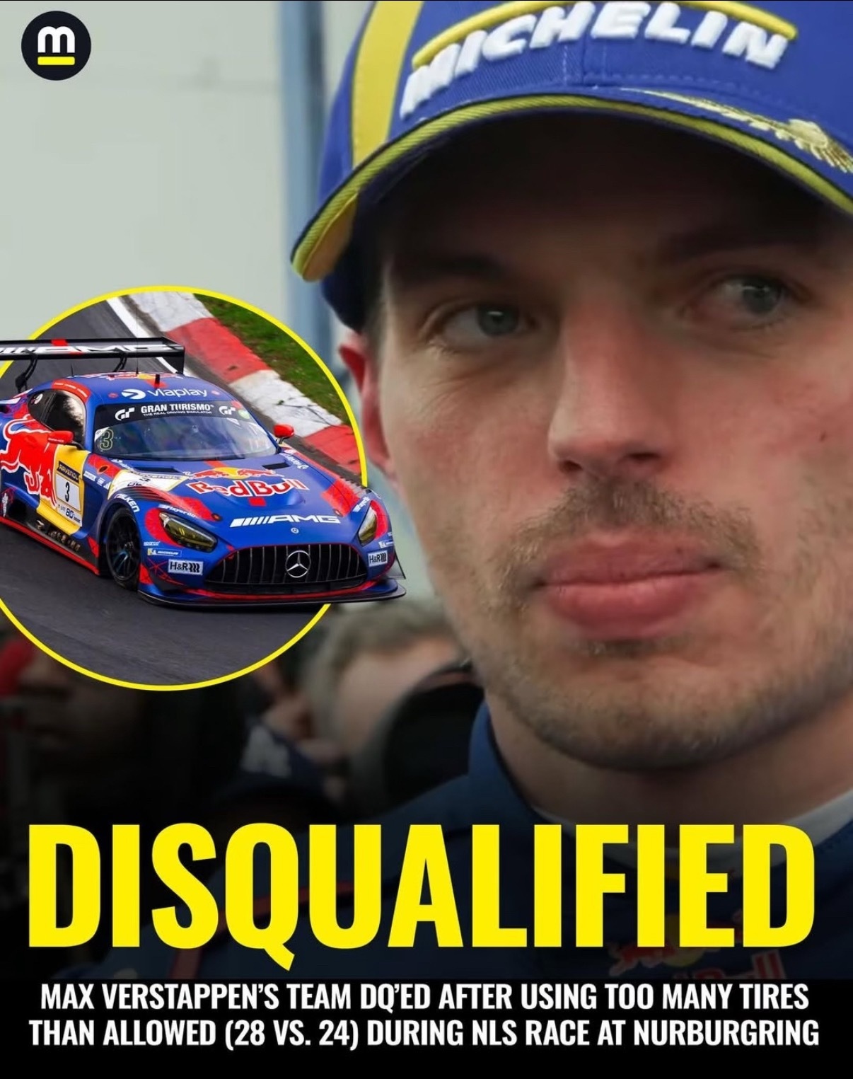 维斯塔潘车组被取消成绩红牛赞助， 奔驰车组 ，法拉利策略组