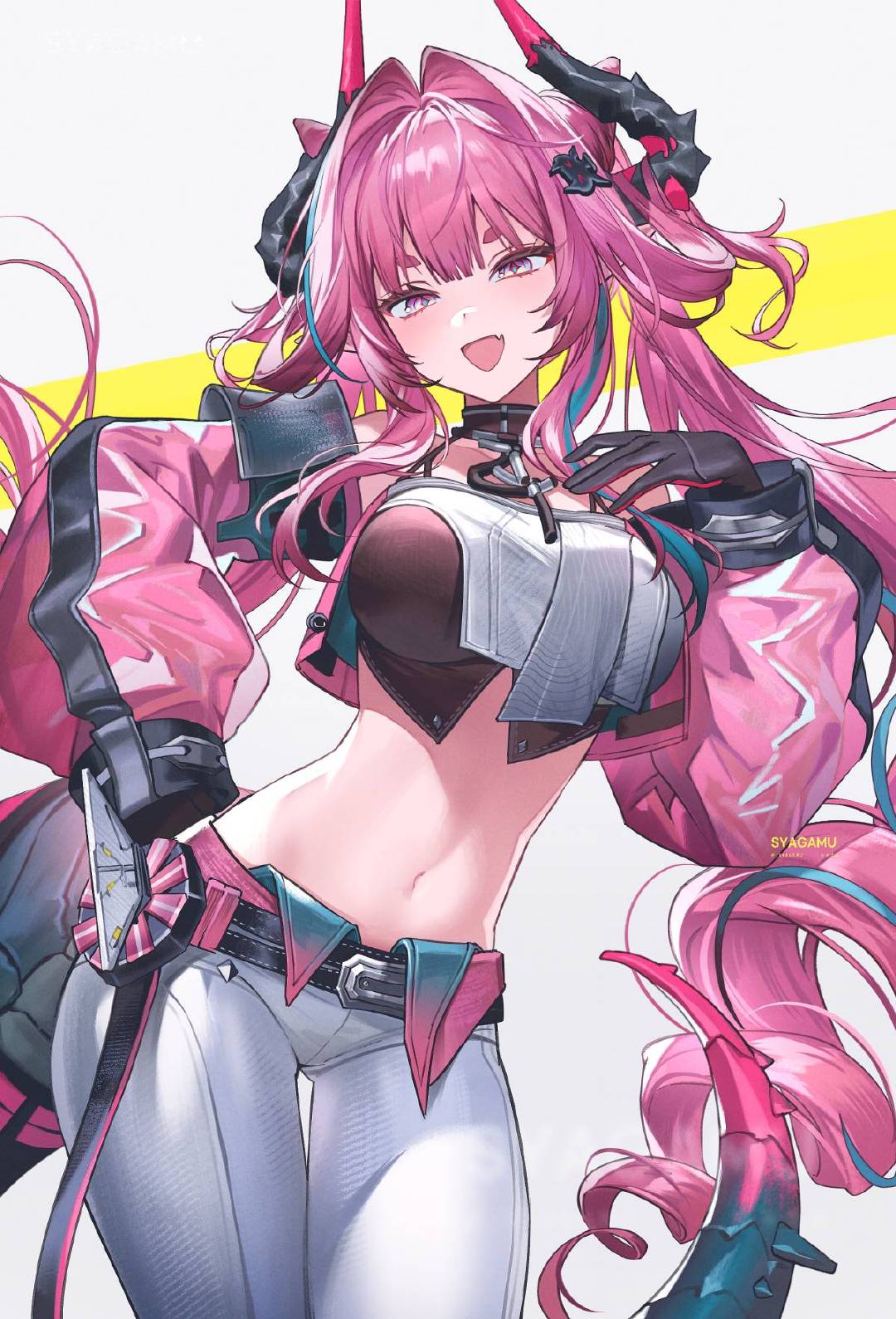 伊冯——明日方舟：终末地——画师: シャガム，网页链接
