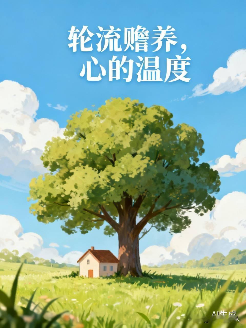 我婆婆晚年开始轮流在两个儿子家里生活。
一家居住半年时间，这本是兄弟二人商量好的