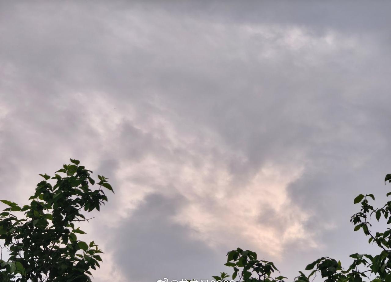 天气预报报的雨天，感觉太阳公公要出来了[马思纯的微笑][允悲][心] ​​​