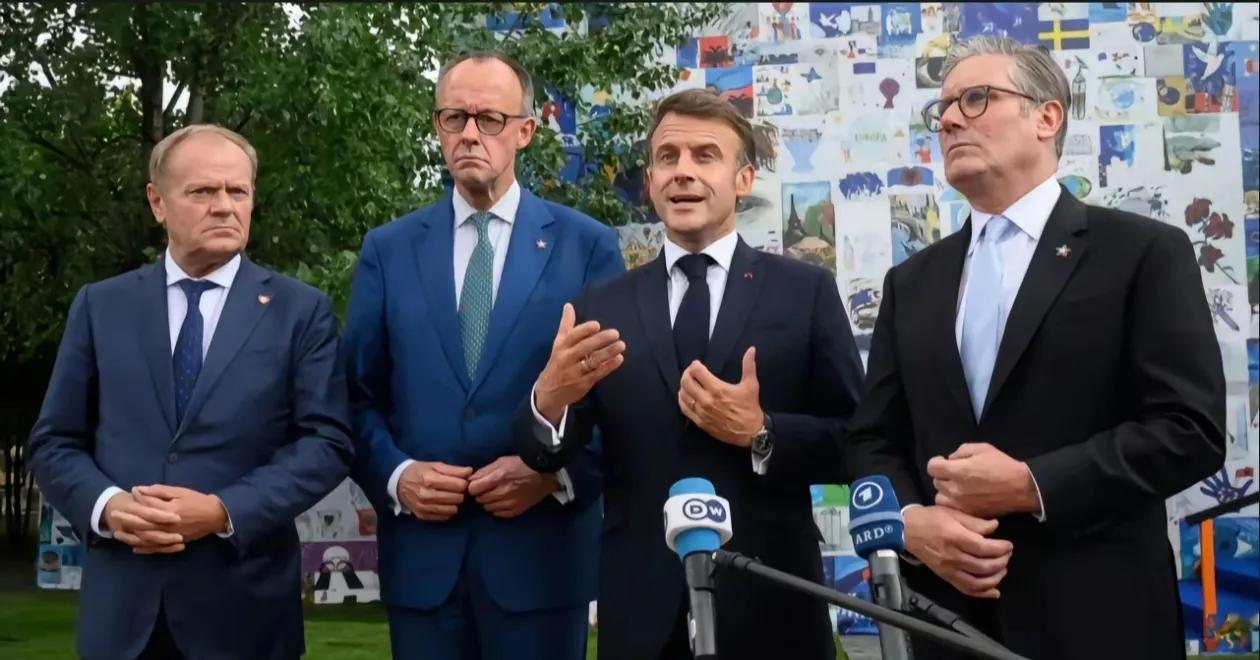 德国的默茨最近说：不能让美国和中国单独
决定世界科技的未来，欧洲必须要参与其中！