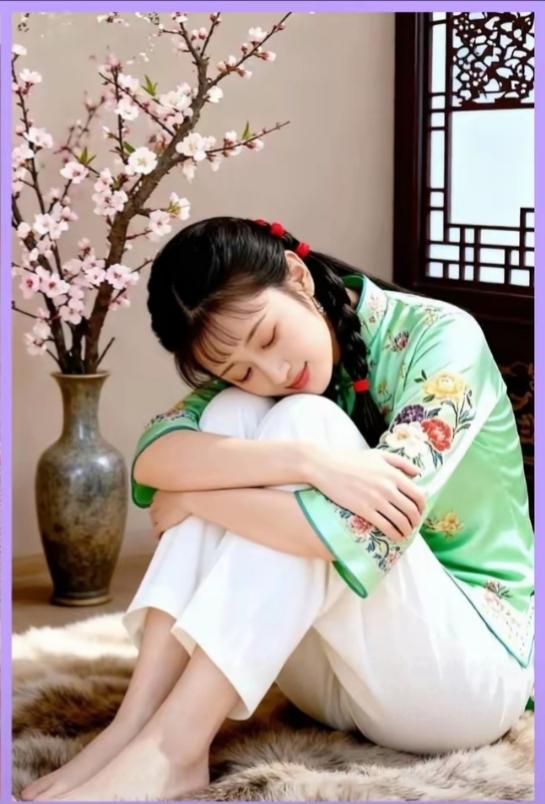 今晚俺不准备睡，
抱着枕头来守岁。
慢品跨年这滋味，
梅雪争锋春正归。