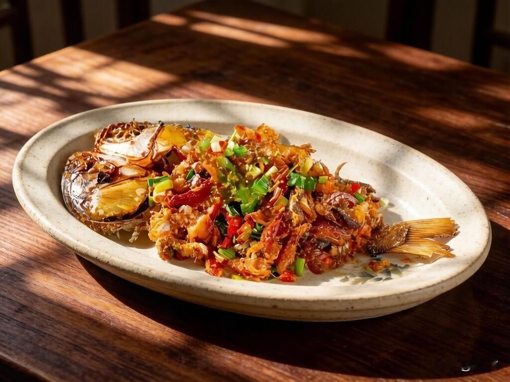 椒香手撕大鲤鱼

食材准备（3-4人份）：

主料：鲜活大鲤鱼1条（约1000克