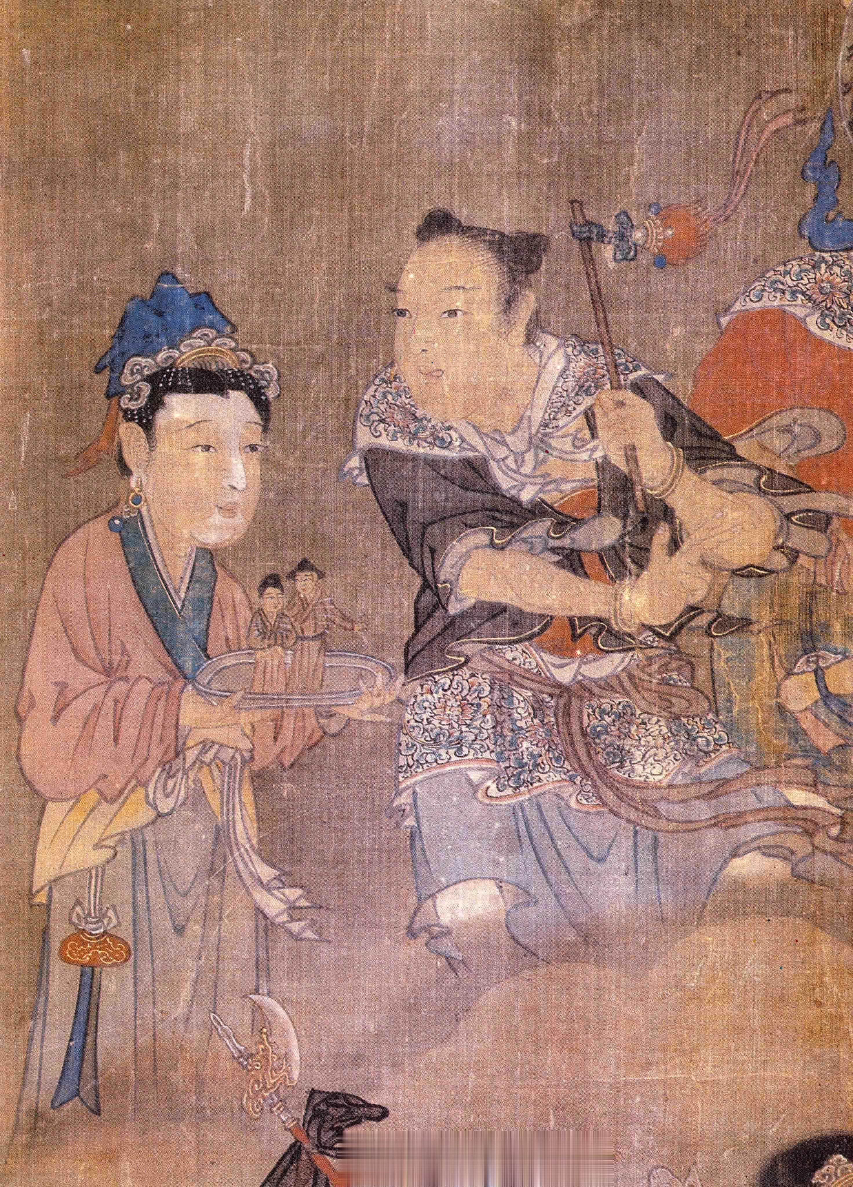 #画中三千界# 宝宁寺水陆画局部（二）也盼着山西博物院下一次的特展 ​​​
