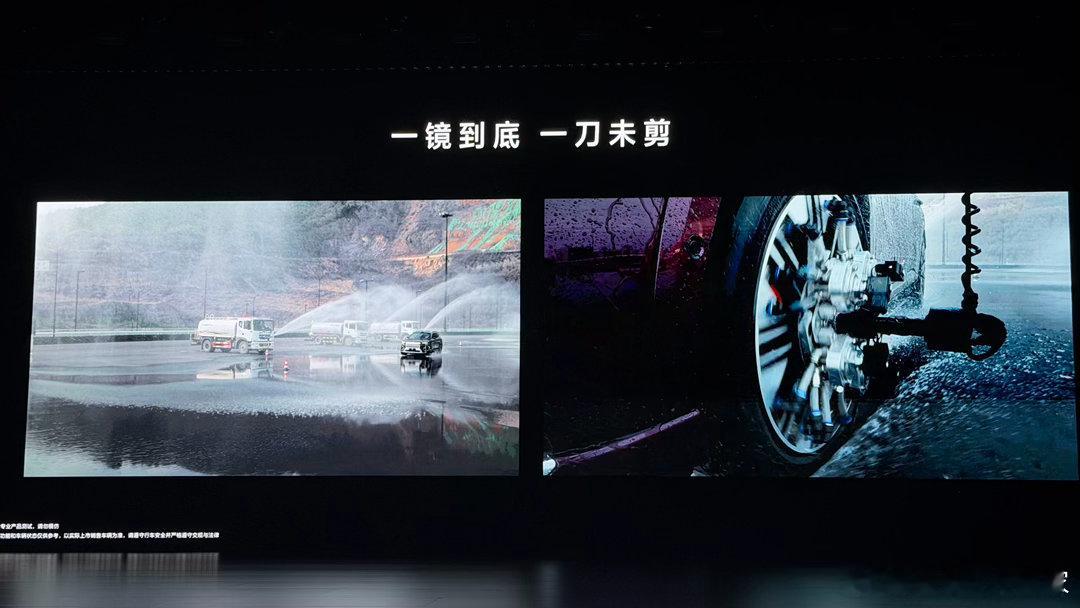 现在各家把高速爆胎玩儿出花了～最早蔚来豁出去CEO，真人高速现场爆胎。极氪今天也