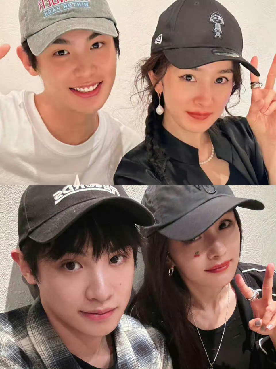 杨幂黄明昊手挽着手下班我们绝世珍宝组合就这样美的美萌的萌[期待][期待]怎么办又