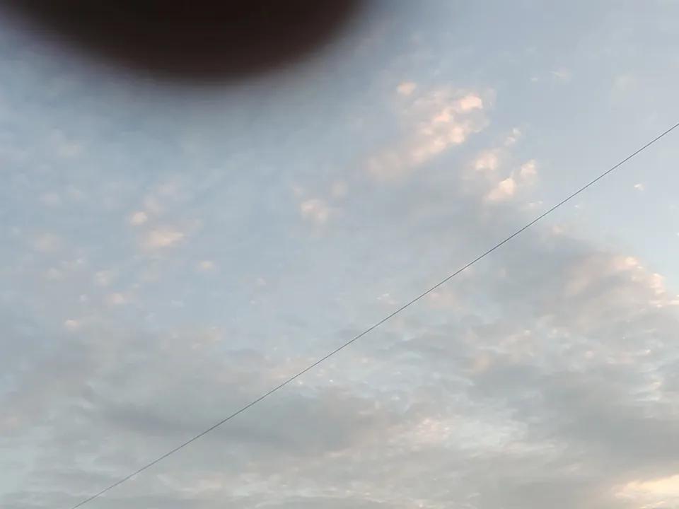 分享一张你拍的蓝天白云吧蓝天白云还有晚霞超美的意境