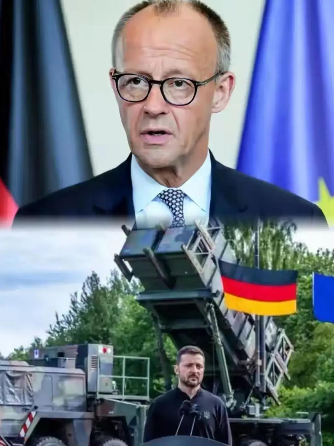 急眼了！德国表态！
 
先把话说清楚：德国政坛大佬默茨放狠话，认定普京不可能赢这