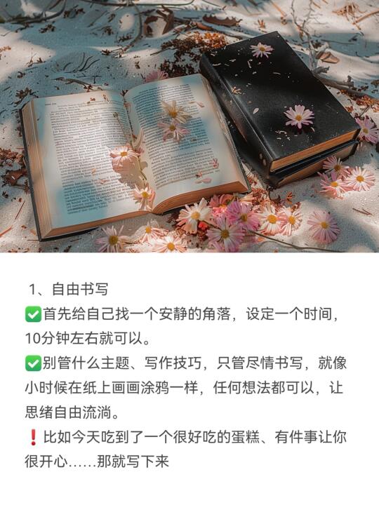 文字版心灵治愈SPA✨6个方法写走所有坏情绪