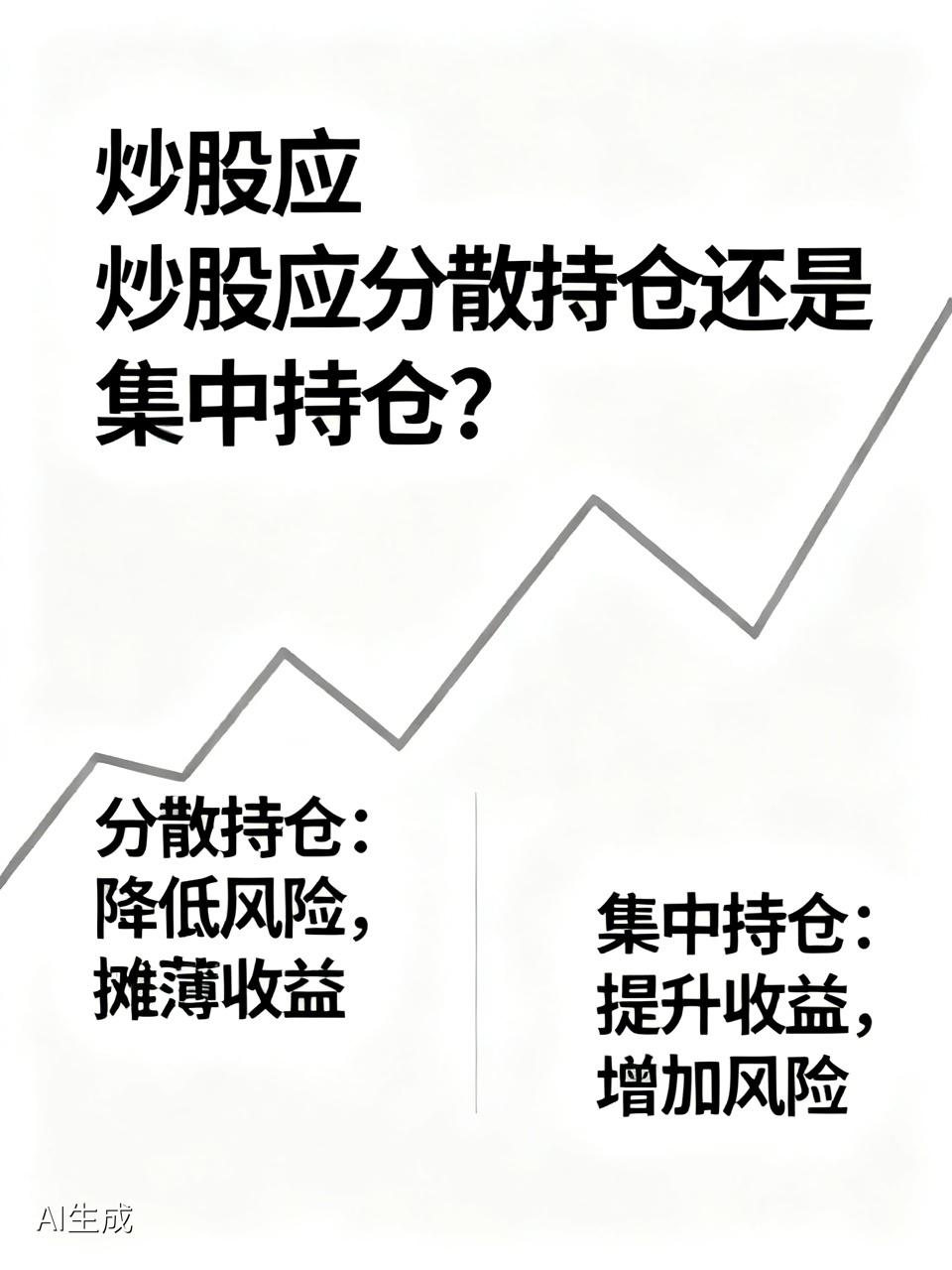 炒股应分散持仓还是集中持仓? 炒股到底该分散持仓还是集中持仓，这是个让股民纠结的