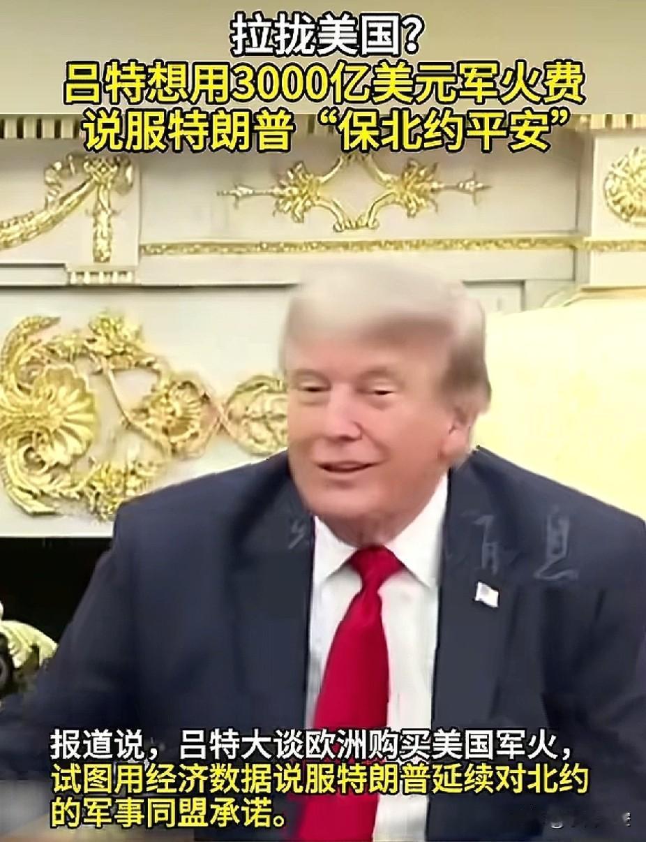 这想法不错，不过北约做好被宰的准备了吗？
以美国总统特朗普的性格，即使答应了，还