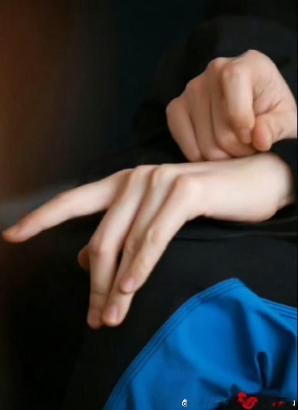 这个手又大又好看