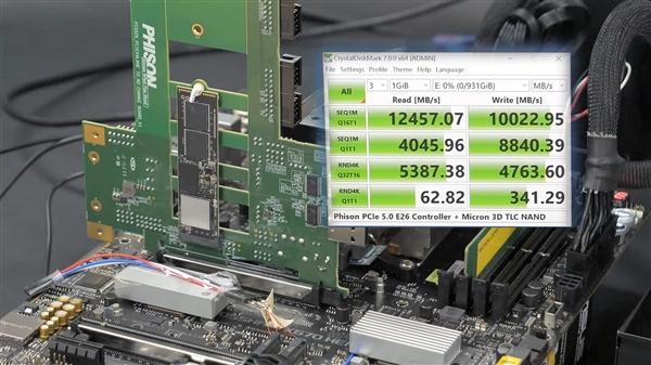 AMD Zen4锐龙首次联手PCIe 5.0 SSD：速度上天