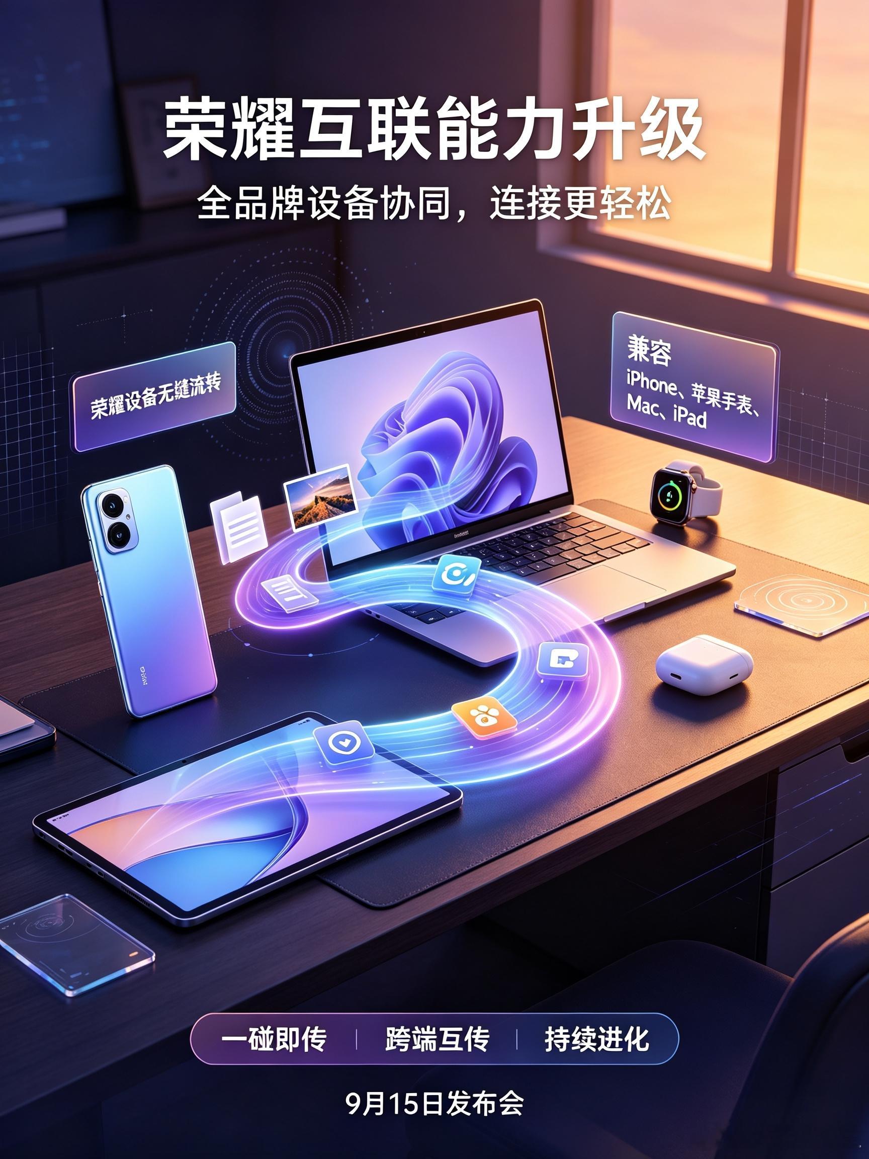 升级完MagicOS 11才发现，荣耀是目前唯一做到全品牌互联互传的系统。不仅荣