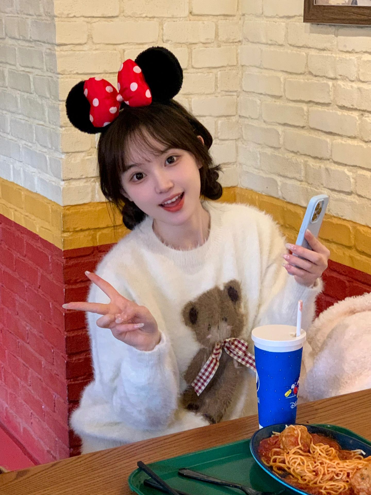 𝑫𝒊𝒔𝒏𝒆𝒚♡₊⁺ 迪士尼的餐厅好好拍！🍴🫧