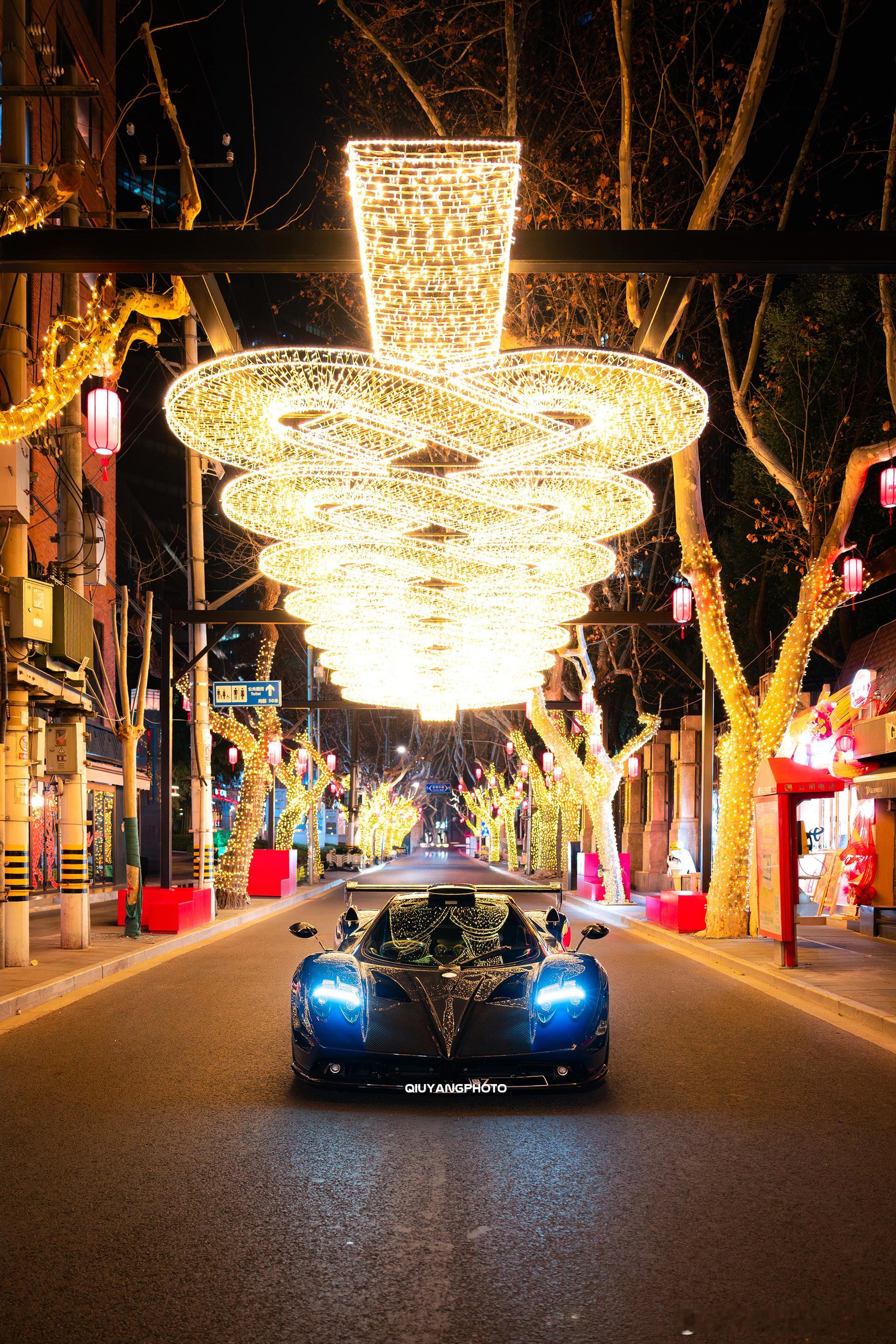 Pagani Zonda MY cars01豪车拍全民拍车 趁着春节假期上海深夜
